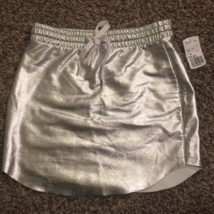 Forever 21 Silver Skirt